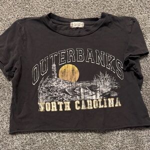 Altard state gray Outer Banks crop T-Shirt